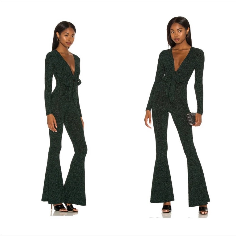Show Me Your Mumu X REVOLVE | Martina Jumpsuit in Emerald Size M